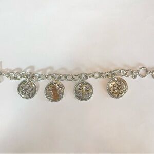 Brighton Silver Charm Bracelet
